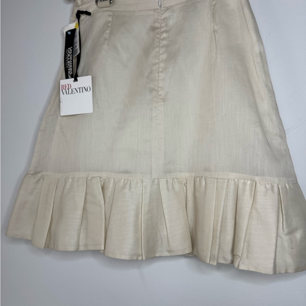 Red Valentino Linen Skirt – Size 40 (US 4/6) - Picture 11 of 16